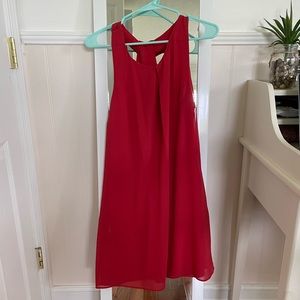 BCX Red Shift Dress